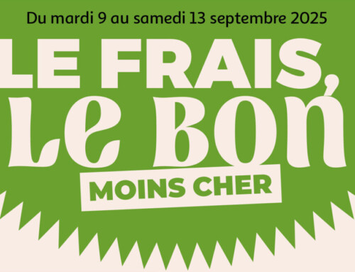 Du 9 au 13 septembre, le frais le bon moins cher chez Auchan !