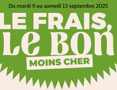 Du 9 au 13 septembre, le frais le bon moins cher chez Auchan !